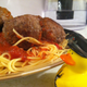 Illustration for article titled Cooking with TAY: Spaghetti Meatballs